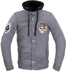 W-TEC Black Heart Férfi kabát W-TEC Black Heart Garage Built Jacket 4XL sötét szürke