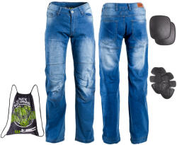 W-TEC Férfi motoros farmer W-TEC Davosh S kék (14816-S)