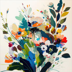 Takoy Szabadidő anyag Takoy PANEL dizájnos virágok 75x75 cm