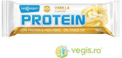Max Sport Baton Proteic 25% Proteine in Glazura Alba cu Aroma de Vanilie fara Gluten 60g