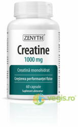 Zenyth Pharmaceuticals Creatine 1000 mg 60cps