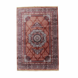 Bakhtar Covor clasic roz Tabriz 200x300 covor de living cu model oriental Covor