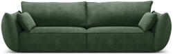 Micadoni Canapea Kaelle cu 3 locuri si tapiterie din tesatura structurala, verde inchis (MIC_3S_142_F1_KAELLE5) Canapea