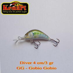 Kenart Vobler Kenart Diver Floating 4cm 3g Gobio Gobio (DIV4F-GG)