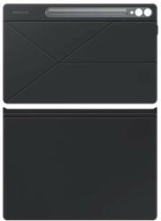 Samsung Tab S9 Plus 12.4 SM-X810 / X816B, mappa tok, mágneses rögzítés, érintőceruza tartó, Origami Smart Case, Samsung Smart Book Cover, fekete, gyári