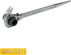 HEYTEC 50742 Profi racsnis állványkulcs 4in1 CrV 19x22 mm - 315 mm (50742)