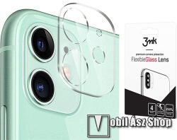 3mk kameravédő flexibilis üveg 4db - 2.5D lekerekített szél, karcálló, ultravékony, 0, 2mm, 7H - ÁTLÁTSZÓ - APPLE iPhone 12