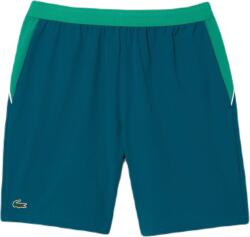 Lacoste Férfi tenisz rövidnadrág Lacoste SPORT x Novak Djokovic Colorblock Shorts - green/white