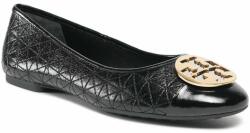 Tory Burch Balerina Tory Burch Claire Quilted Ballet 150824 Perfect Black / Silver / Gold 001 38_5 Női