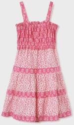Mayoral gyerek ruha rózsaszín, midi, harang alakú - rózsaszín 167