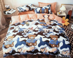 Lenjerii de pat Lenjerie de pat din bumbac pentru copii cu ursuleti