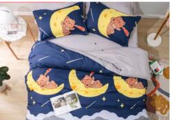 Lenjerii de pat Lenjerie de pat din bumbac pentru copii albastra Lenjerie de pat