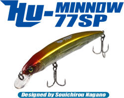 Hide Up HU-MINNOW 77SP 7.7cm 5gr S-06 Redhead