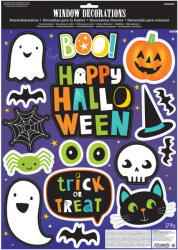 Amscan Stickere geam personaje halloween 17 buc Costum bal mascat copii