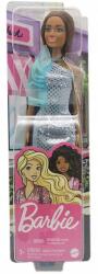 Mattel Papusa Barbie Tinute Stralucitoare Satena Cu Rochita Blue (MTT7580_HJR95) - etoys