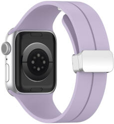 Matrix Curea Ceas Smartwatch Pentru Apple Watch 1/2/3/4/5/6/7/8/SE/SE 2 (38/40/41mm), Matrix, Violet (MW2P7)