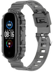 Matrix Curea Ceas Smartwatch Pentru Xiaomi Mi Band 5 / 5 NFC / 6 / 6 NFC / Amazfit Band 5, Matrix, Negru (MWBGZ)