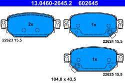 ATE set placute frana, frana disc ATE 13.0460-2645.2 (13.0460-2645.2)