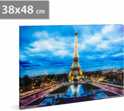 Family LED-es fali hangulatkép - "Eiffel torony" - 2 x AA, 38 x 48 cm Family 58018F (58018F)