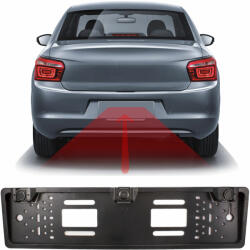 Carguard Rendszámtábla keretbe épített tolatókamera + szenzorok - 12V Carguard 55069D (55069D) - globalsales