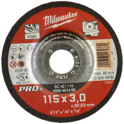 Milwaukee 115 mm 4932451495 Disc de taiere