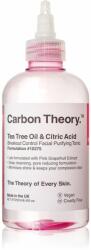 Carbon Theory Tea Tree Oil & Citric Acid tonic curatare profunda pentru ten acneic 250 ml