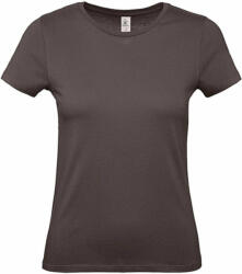 B and C Csomag akciós póló (minimum 5 db) Női rövid ujjú póló B&C #E150 /women T-Shirt -L, Barna medve