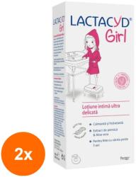 Lactacyd Set 2 x Lotiune Intima Ultra Delicata pentru Fete Lactacyd Girl, 200 ml (ROC-2xMAG1018382TS)