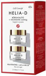 Helia-D Cell concept bőrfiatalító + ránctalanító krém 65+ csomag 2x (50 ml) - pelenka