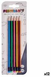 pincello Set de Creioane Dungi Multicolor Lemn (12 Unități)