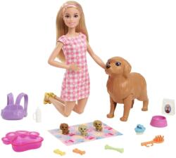 Mattel Barbie - Újszülött kölyökkutyusok játékszett (HCK75) (HCK75)