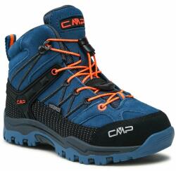 CMP Bakancs CMP Kids Rigel Mid Trekking Shoe Wp 3Q12944 Dusty Blue/Flash Orange 58MN 37