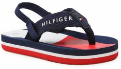 Tommy Hilfiger Szandál Tommy Hilfiger Flag Flap Flop T1B8-32917-0058 Blue 800 23