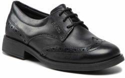GEOX Oxford cipők Geox J Agata D J8449D 00043 C9999 S Fekete 29