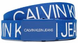 Calvin Klein Jeans Gyerek öv Calvin Klein Jeans Canvas Logo Belt IU0IU00125 Kék L_XL