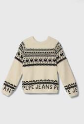 Pepe Jeans gyerek pulóver bézs - bézs 176 - answear - 25 990 Ft