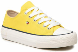 Tommy Hilfiger Tornacipő Tommy Hilfiger Low Cut Lace-Up Sneaker T3A4-32118-0890 S Yellow 200 37
