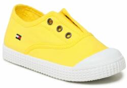 Tommy Hilfiger Tornacipő Tommy Hilfiger Low Cut Easy - On Sneaker T1X9-32824-0890 S Yellow 200 27