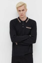 Abercrombie & Fitch pulóver könnyű, férfi, fekete - fekete S