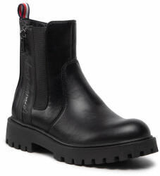Tommy Hilfiger Csizma Tommy Hilfiger Cheksea Boot T3A5-32390-1355 Fekete 31