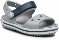 Crocs Szandál Crocs Crocband Sandal 12856 Light Grey/Navy 33_5