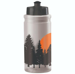 Kellys Kerékpáros palack Kellys Trace 022 0, 5l Forest Semi-Transparent White