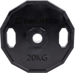 inSPORTline Olimpiai gumírozott súlyzótárcsa inSPORTline Ruberton 20 kg (15900) - insportline