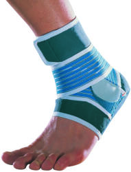 Thuasne Szalag bandázs bokára Thuasne M kék-zöld