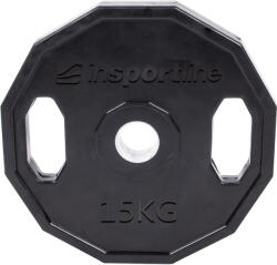 inSPORTline Olimpiai gumírozott súlyzótárcsa inSPORTline Ruberton 15 kg (15899) - insportline Súlytárcsa