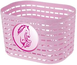 M-Wave Gyerek első kosár műanyagból M-Wave P Children's Basket rózsaszín