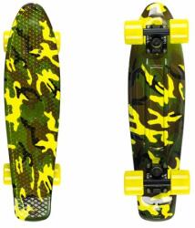 Fish Skateboards Műanyag gördeszka Fish Print 22" katonai