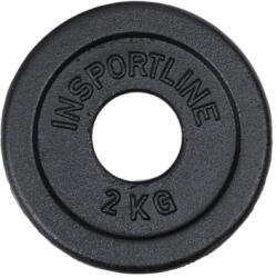 inSPORTline Öntöttvas olimpiai súlytárcsa inSPORTline Castblack OL 2 kg (24262) - insportline