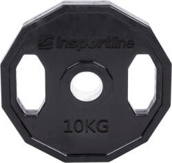 inSPORTline Olimpiai gumírozott súlyzótárcsa inSPORTline Ruberton 10 kg (15898) - insportline Súlytárcsa