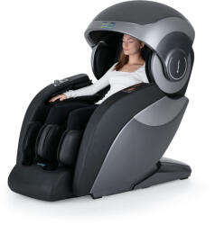 inSPORTline Masszázsfotel Cortela, Zero Gravity, Zero Space, 3d masszázs, 6 masszázstipus, 74 párna, 20 fej, mágnesterápia, aromaterápia, fényterápia fekete (23641-2)